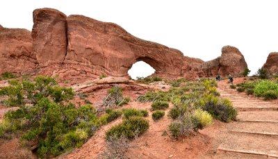 North Window Arch in Arches National Park Utah 373 
