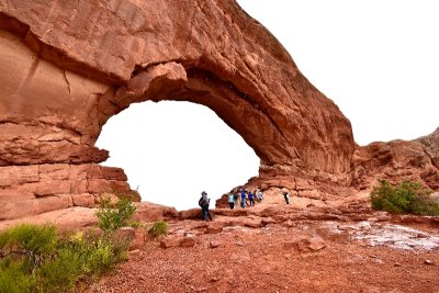 North Window Arch in Arches National Park Utah 380  