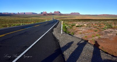 Monument Valley from Forrest Gump Hill on Highway 163 Navajo Nation Utah 030  