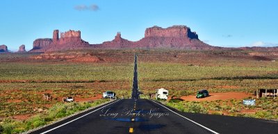 Monument Valley from Forrest Gump Hill on Highway 163 Navajo Nation Utah 040a  