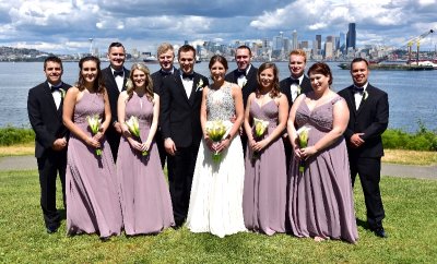 Bridal Group picture on Alki 187  