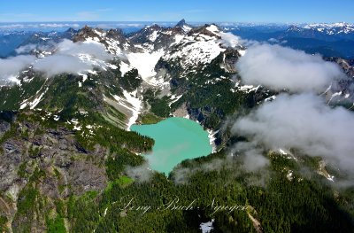 Blanca Lake Columbia Glacier Columbia Peak Wilman Peak Monte Cristo Peak Keyes Peak 404  