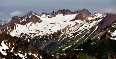 Mount Buckindy and North Cascades Mountain 083 