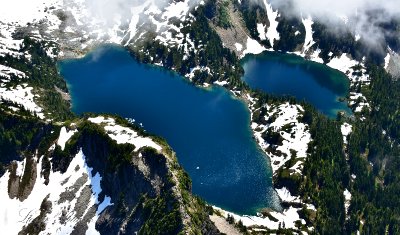 Twin Lakes on Columbia Peak 462  