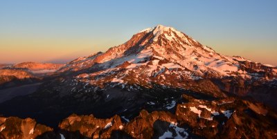Golden Hour on Mount Rainier National Park Washington 042