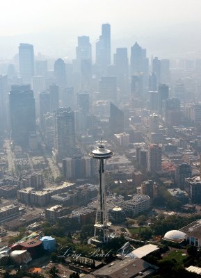Smoke and Haze in Seattle and Skyline Washington 171  