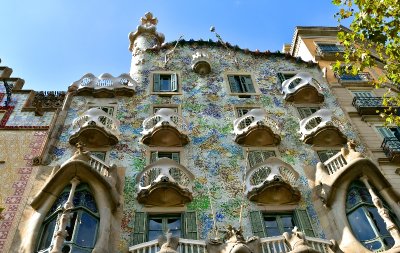 Casa Batllo Gaudi  Barcelona Spain 266  