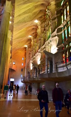 La Sagrada Familia Interior Barcelona Spain 294  