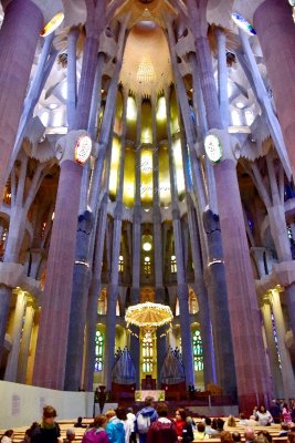 La Sagrada Familia Altar  Barcelona Spain 272a 