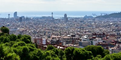 Barcelona from Park Guell 034 