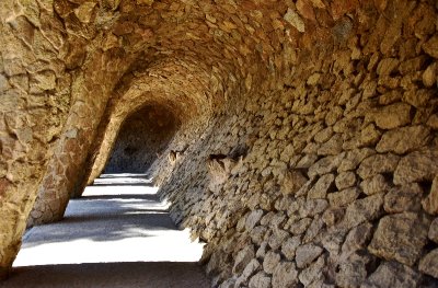 Gaudi Laundry Area at Park Guell 122  