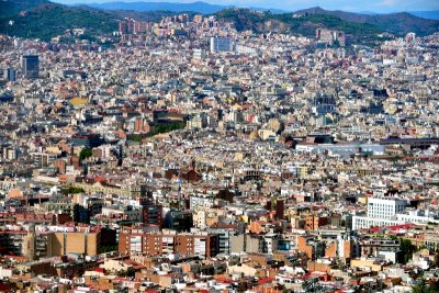 Colorful Barcelona Spain 201 