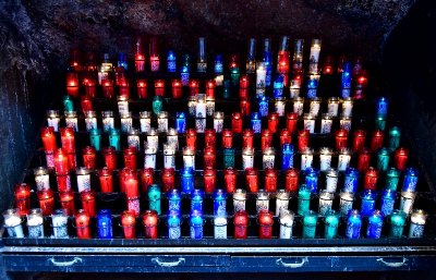 Pray Candles at Montserrat Abbey Spain 220  