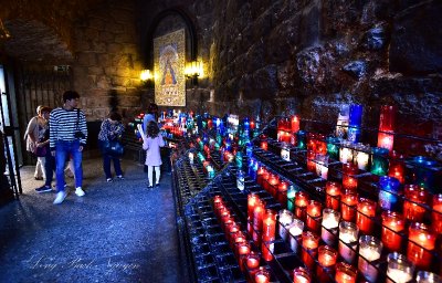 Pray Candles at Montserrat Abbey Spain 217 