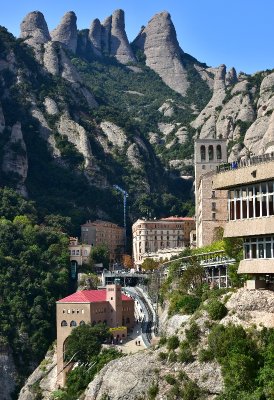 Teleferic de Monserrat Aeri Abbey of Montserrat Spain 302  