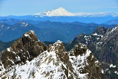 Three Fingers Lookout and Mt Baker 384 