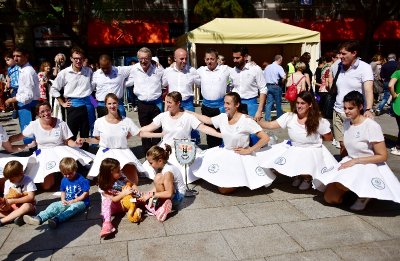 Folk Dancers in Barcelona Festival 162  