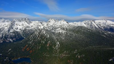 Lemah Mountain, Chimney Rock, Summit Chief Mountain, Bears Breast Mtn, Mt Hinman,  Cascade Mountains Washington 470