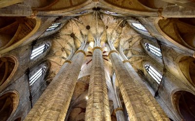 Cathedral del Mar in Barcelona 347b  