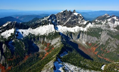Three Fingers and Squire Creek and Mt Bullon Cascade Mountains 333