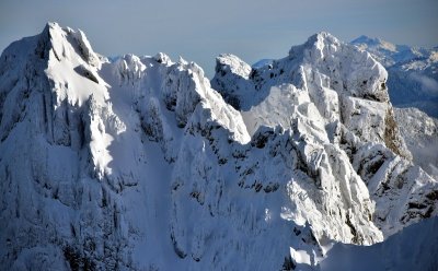 Gunn Peak and Merchant Peak Index Washington 1108 