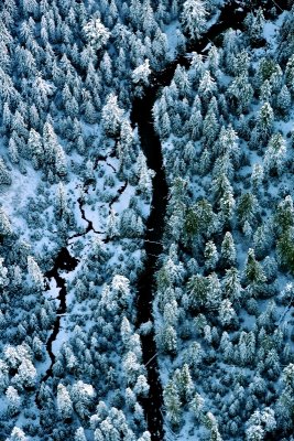 Middle Fork Snoqualmie River by Lennox Mountain Cascade Mountains 193  