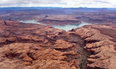 Ticaboo Creek Ticaboo Mesa Lake Powell Red Rock Plateau Glen Canyon Utah 300 