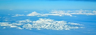 Cascade Range of Washington State above the Cloud 073  