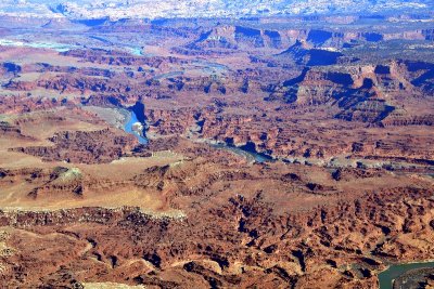 Colorado River, White Rim, Hatch Point, Dead Horse Point State Park and Canyonlands National Park, Utah 604