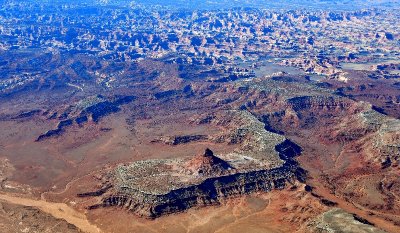 South Six Shooter Peak Bogus Pocket Davis CanyonThe Needles  Canyonlands National Park Utah 676  