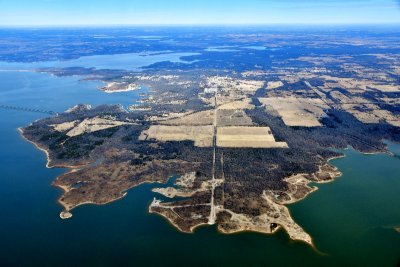 Lakeside Recreation Area Lake Texoma Red River Platter Oklahoma 130 