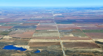 Colorful landscape south of Altus Oklahoma 240  