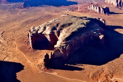 Rain God Mesa, Camel Butte, The Thumb, John Fords Point, Monument Valley Navajo Nation Arizona 986