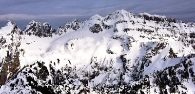 Foggy Peak, Ida Pass, Cadet Peak, Monte Cristo Peak, Wiilmans Peaks, Cascade Mountains Washington 361