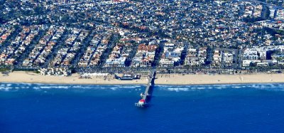 Huntington Beach and Pier California 562  