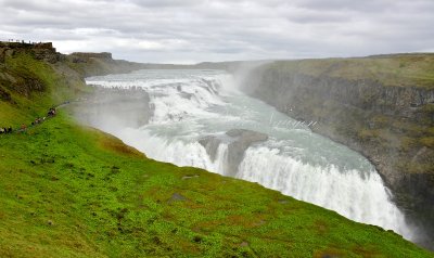  Gullfoss Waterfall and Hvita river, Iceland 495 