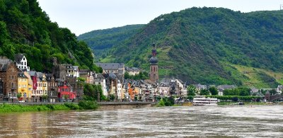  Cochem, St Martin Church, Moselle River, Germany 471 