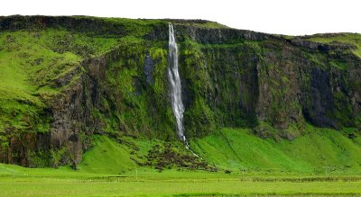 Drifandafoss waterfall, by Seljaland, Iceland 236 