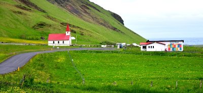 Reyniskirkja A Classic Icelandic-Style Church, Vik, Iceland 1438  