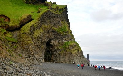 Hálsanefshellir Cave in the Reynisfjara Beach, Iceland 1468  