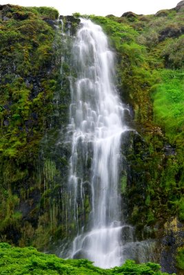 Small waterfall at Seljalandsfoss, Iceland 166 