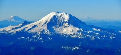 Mount Rainier, Mount Adams, Mount Hood, Grand Stratovolcanoes of Cascade Mountain Range 055 