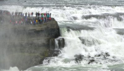 Up Close to the Gullfoss Waterfalls, Iceland 451 