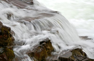 Raging water at Gullfoss Waterfalls, Iceland 569  