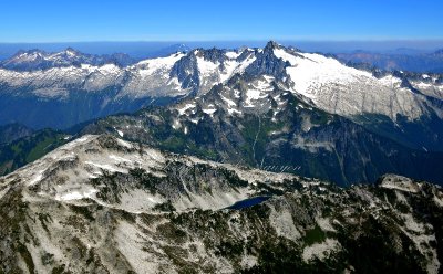 Hidden Lake Peaks and Lake, The Triad, Eldorado Peak and Glacier, Dorado Needle, North Cascades National Park, Washington 096