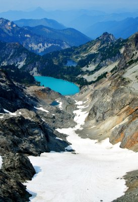 Jade Lake base of Blue Ridge,No Name Lake, Cascades Mountain, Washington 074  