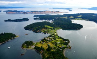 White Point, Roche Harbor Resort and Airport, Spieden Island, San Juan Island, Washington 119 