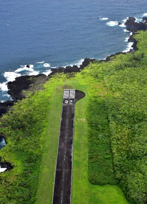 Hana airport runway 26, Hana, Hawaii 222 