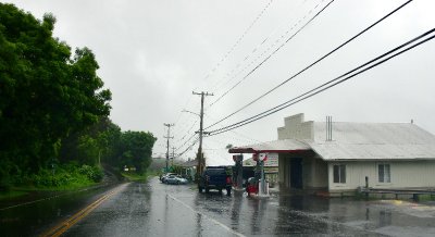 Heavy rain in Upcountry, Kula, Maui, Hawaii 316 