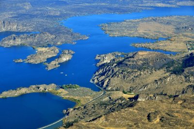 Steamboat Rock State Park, Devils Punch Bowl, Grand Coulee Dam Airport, Bank Lake, Electric City, Washington 362 